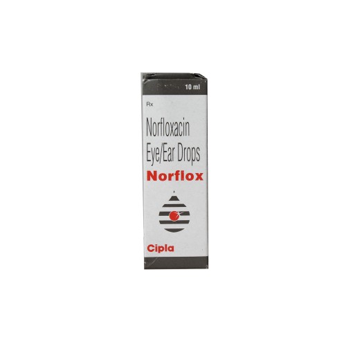 Norflox Eye Drop - 0.3% (10 ml) Eye Drop (Chibroxin)