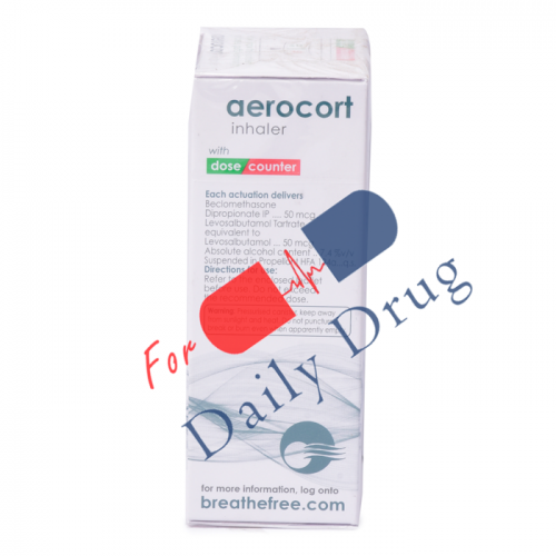 Aerocort Inhaler - 50 mcg + 50 mcg (Aerocort Inhaler)