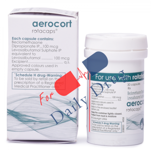 Aerocort Rotacaps - 100 / 100 mcg (Aerocort Rotacaps)