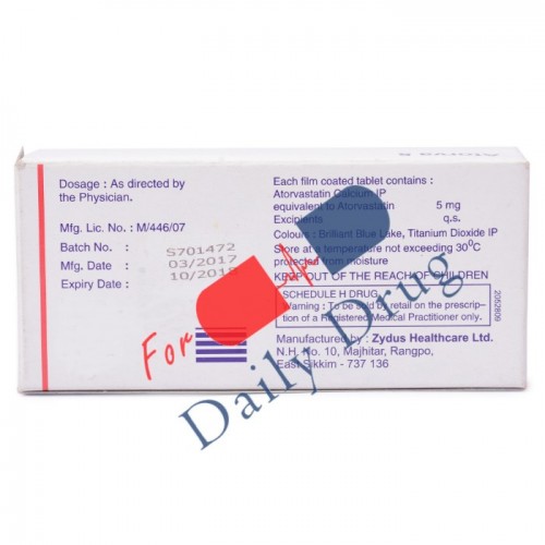 Atorva - 5 mg (Lipitor)