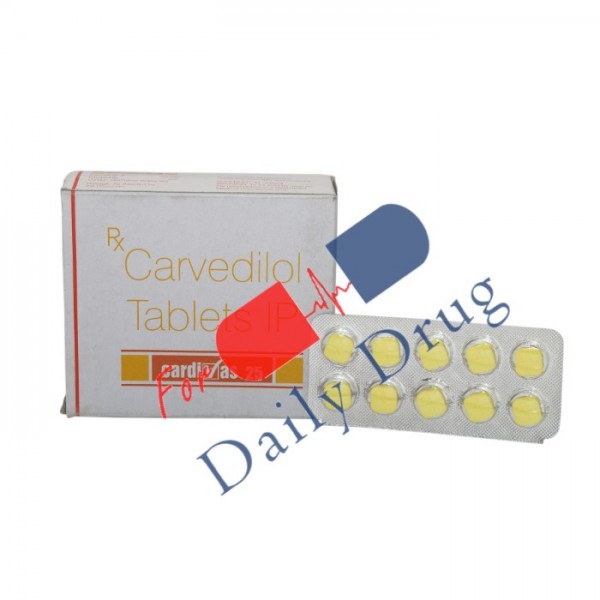 Cardivas - 25 mg (Coreg)
