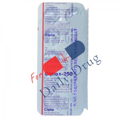 Ciplox - 250 mg (Cipro)