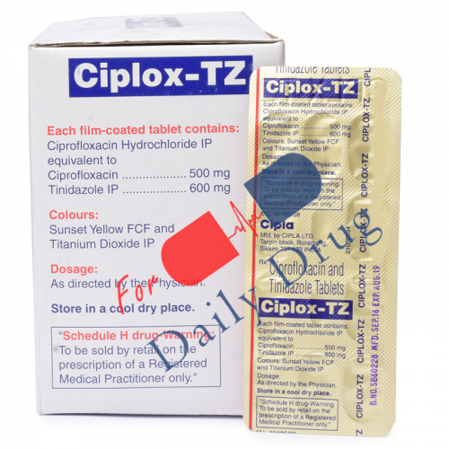 Ciplox TZ-500 mg+600 mg (Dycip TZ)