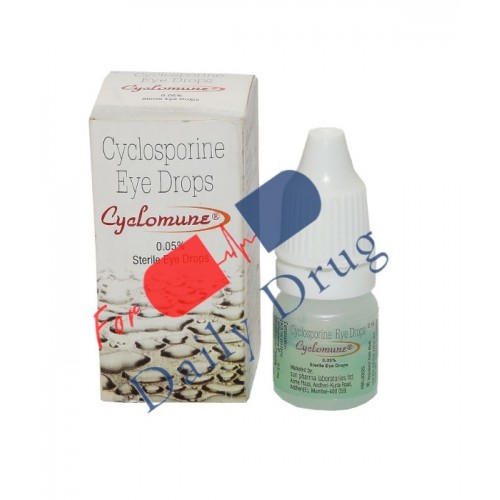 Cyclomune .05% - 3 ml Eye Drop (Cyclosporine)