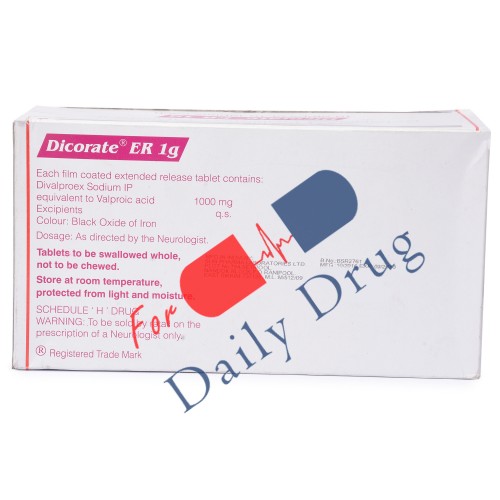 Dicorate ER 1000 mg