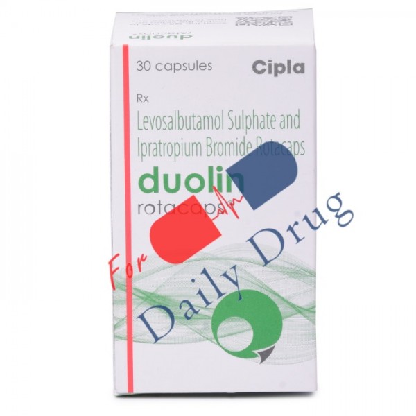 Duolin Rotacaps - 100 mg+ 40 mg (Combivent)