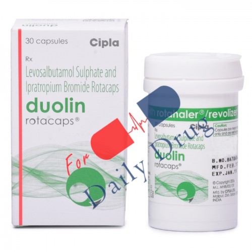 Duolin Rotacaps - 100 mg+ 40 mg (Combivent)