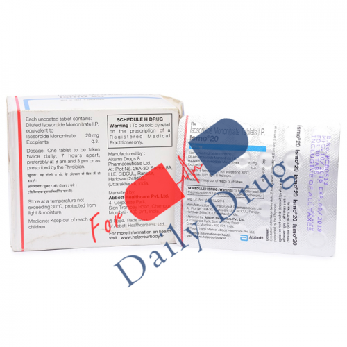 Ismo - 20  mg (Isosorb Mono)