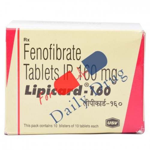 Lipicard - 160 mg (Tricor)
