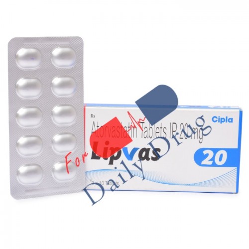 Lipvas - 20 mg (Lipitor)