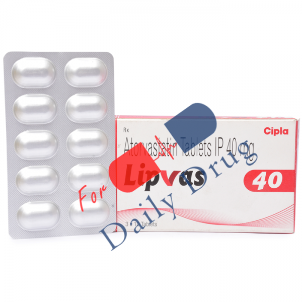 Lipvas - 40 mg (Lipitor)