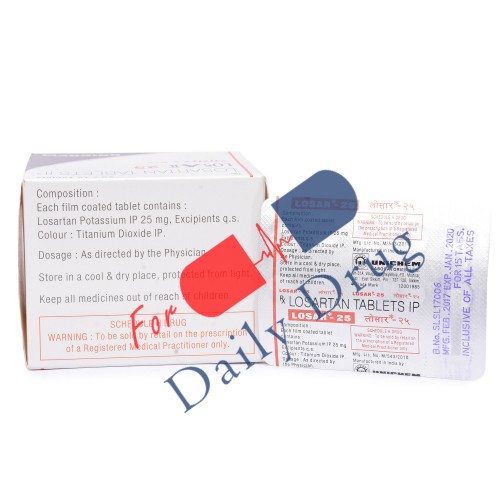 Losar 25 mg 
