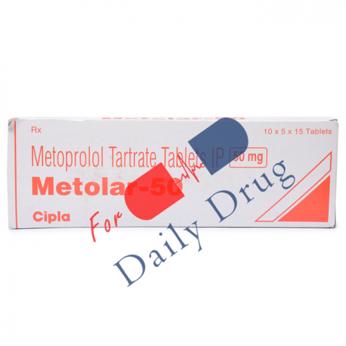 Metolar XR - 50 mg (Toprol XL)