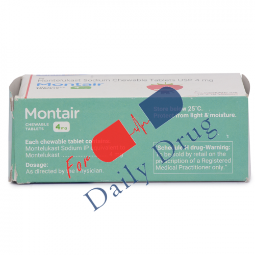 Montair Chewable Tablets - 4 mg ( Singular )