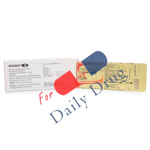 Rosubest - 20 mg (Crestor)