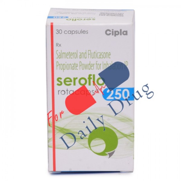 Seroflo Rotacaps - 50 mcg + 250 mcg (Advair Rotacaps)