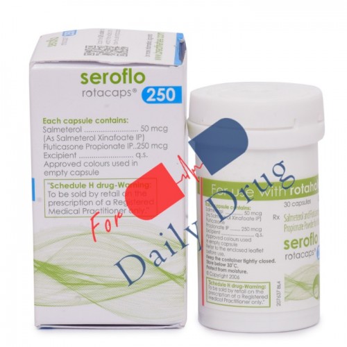 Seroflo Rotacaps - 50 mcg + 250 mcg (Advair Rotacaps)