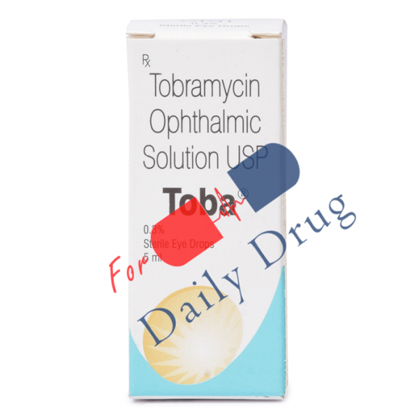 Toba Eye Drop-0.3% (5 ml) (Tobran)