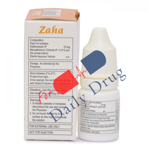 Zaha Eye Drop - 3 ml (Azasite)