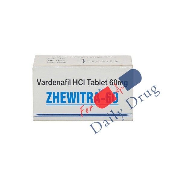 Zhewitra 60 mg (Levitra is main patent drug brand in US for the salt verdanafil hcl. Other brand is Staxyn for the same.)