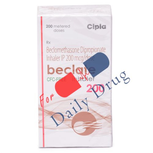 Beclate Inhaler - 200 mcg (Beclovent Inhaler)